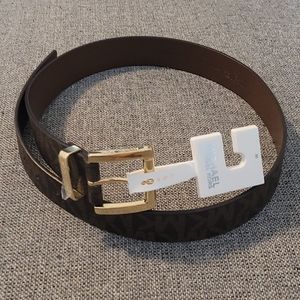NEW Michael Kors Signature Monogram Belt